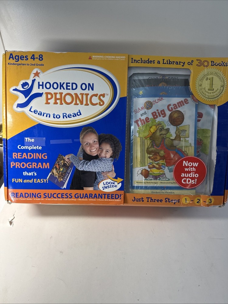 Hooked On Phonics Learn to Read Complete Reading Program Kindergarten-2nd Grade
