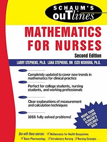 Schaum’s Outline of – Paperback, by Stephens Larry J.; – Acceptable n