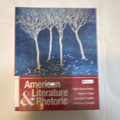 BFW High School American Literature & Rhetoric Hardcover Textbook