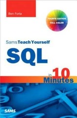 SQL in 10 Minutes, Sams Teach Yourself (4th Edition) – Paperback – VERY GOOD