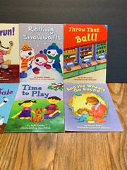 Lot of 6 Houghton Mifflin Elementary School Readers