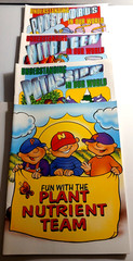 Mixed Lot of Fun With The Plant Nutrient Team Activity Books Elementary Middle