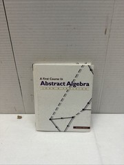 A First Course in Abstract Algebra 7e – Fraleigh – International Edition