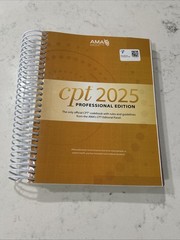CPT 2025 Professional Edition AMA American Medical Association