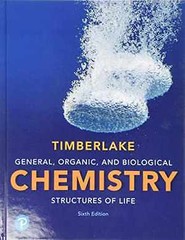 General, Organic, and Biological – Hardcover, by Timberlake Karen – Good