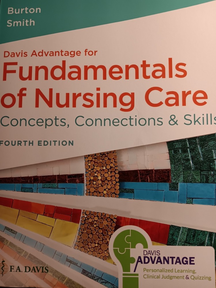 (WITH ACCESS CODE) Davis Advantage for Fundamentals of Nursing Care:- BRAND NEW.