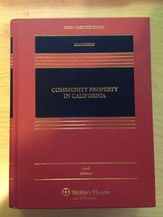Community Property In California (Blumberg)