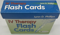 IV Therapy Flash Cards by Lynn D. Phillips Publisher F.A. Davis Sealed Box NEW