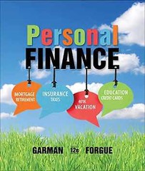 Personal Finance – Hardcover, by Garman E. Thomas; Forgue Raymond – Good
