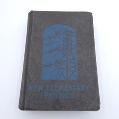 New Elementary Physics Textbook From 1940s Includes Ephimera Notes + Signatures