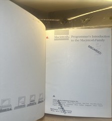 Macintosh Programmer’s Introduction to the Macintosh Family 1988 Hardcover