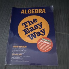 Barron’s Algebra the Easy Way 3rd Ed PB Douglas Downing Ph.D. Textbook