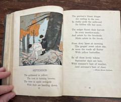 Vintage 1930 Bobbs Merrill Third Reader Baker & Baker Hardcover School Book USA