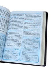 Biblia para la Predicación Pastoral Grande RVR,1960 imitación piel café oscuro