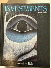 Investments by Robert Kolb (1995, Digital, Other)