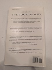 The Book of Why Judea Pearl Dana Mackenzie Hardcover