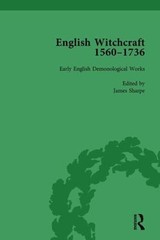 English Witchcraft, 1560-1736, Hardcover by Sharpe, James; Golden, richard, B…