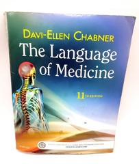 Language of Medicine by Davi-Ellen Chabner (2016, Trade Paperback) Writing / DMG