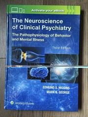 Neuroscience of Clinical Psychiatry by Edmund Higgins (2018, Hardcover)