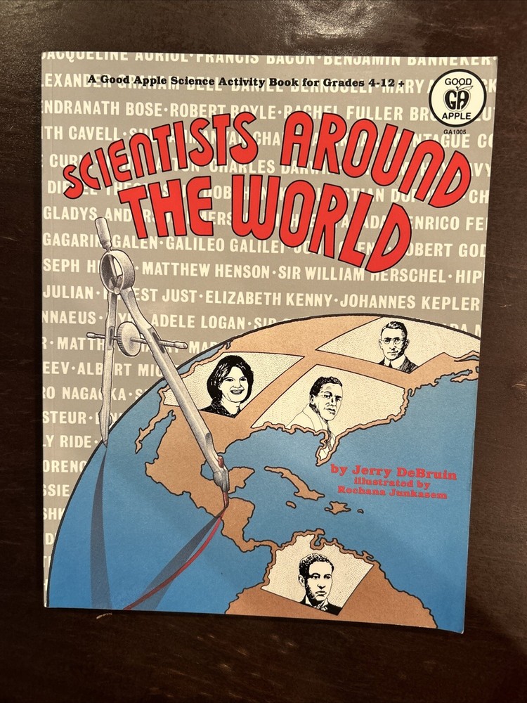 Scientists Around The World, Good Apple Science Activity Book Grades 4-12