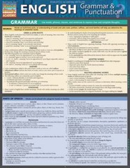 English Grammar & Punctuation by BarCharts Inc: Used