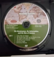 Great Courses The Renaissance the Reformation & the Rise of Nations DVD Set/Book