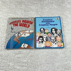 Homeschool Book bundle – Good Apple Scientists, activity books Vintage 80s