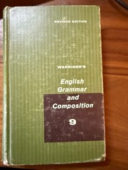 1965 Warriner’s English Grammar and Composition 9 Revised Edition