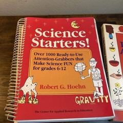 Science Starters and Life Science Activities Grade 2-8 Teaching Materials Books