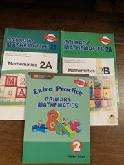 Singapore Primary Math 2nd Grade Textbook Teachers Book & Extra Practice Book
