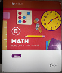 AOP Lifepac Math Homeschool Curriculum Kit 1st Grade Book (Missing Unit 1)