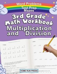 3rd Grade Math Workbook Multiplication and Division: 3, 4, Test…