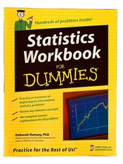 Statistics Workbook for Dummies by Deborah Rumsey (2005, Trade Paperback)