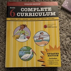 Harcourt Family Learning Complete Curriculum Grade 6 Updated Edition Book
