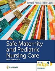 Safe Maternity & Pediatric Nursing – Paperback, by Linnard-Palmer EdD MSN – Good