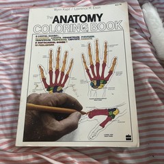 THE ANATOMY COLORING BOOK – 1977 – PAPERBACK by wynn kapit & lawrence m elson