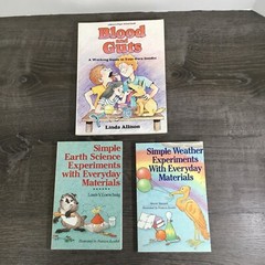 Homeschool Science Experiments Books Simple Materials STEM Activities Lot of 9