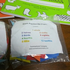 Handwriting Without Tears 4 Books Teacher Student Workbooks Math Foam Fractions