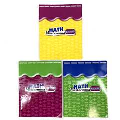 Math Mastermind Kindergarten Workbook Activity Book & Parents Manual UNUSED