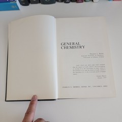 GENERAL CHEMISTRY Text By Theodore Brown Vintage 1963