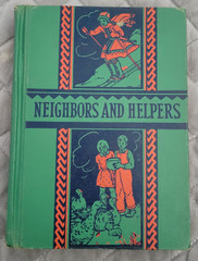 3rd Grade Reader w/Vocabulary Homeschool NEIGHBORS AND HELPERS Textbook Primer