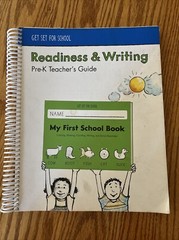 Get Set for School: Readiness & Writing Pre-K Teacher’s Guide Spiral