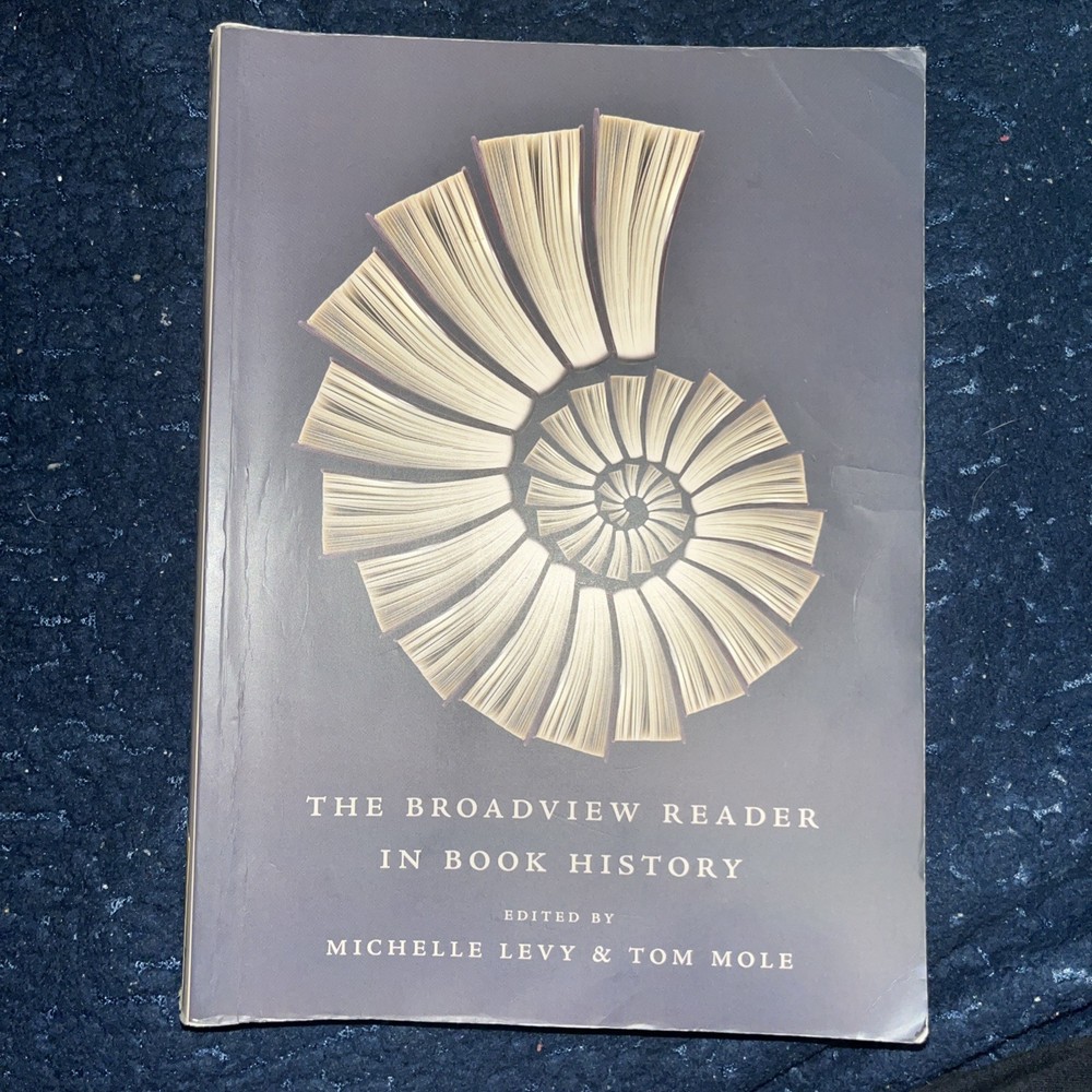 The Broadview Reader in Book History Paperback