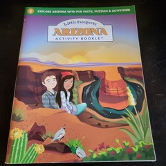 Little Passports Arizona / Rhode Island Activity Book – Fun Facts, Puzzles