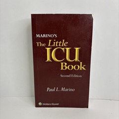 Marino’s The Little ICU Book – Paperback, by Marino MD PhD FCCM Paul L.; – Good