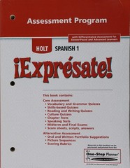 Expresate, Level 1: Teaching Resources Assessment Program