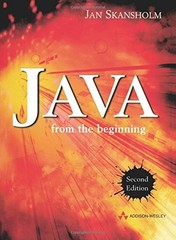 JAVA FROM THE BEGINNING (2ND EDITION) (INTERNATIONAL By J. Skansholm **Mint**