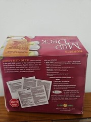 Nurse’s Med Deck + Resource Kit CD-ROM by April Hazard Vallerand, F.A. Davis…