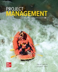 Loose Leaf for Project Management: The Managerial Process (Mcgraw-hill Serie…