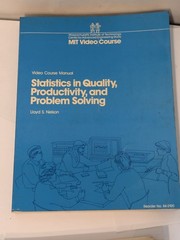 MIT Video Courses Study Guide Statistics Quality Productivity Problem Solving